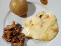 JB Morilles raclette chanterelles vinaigre